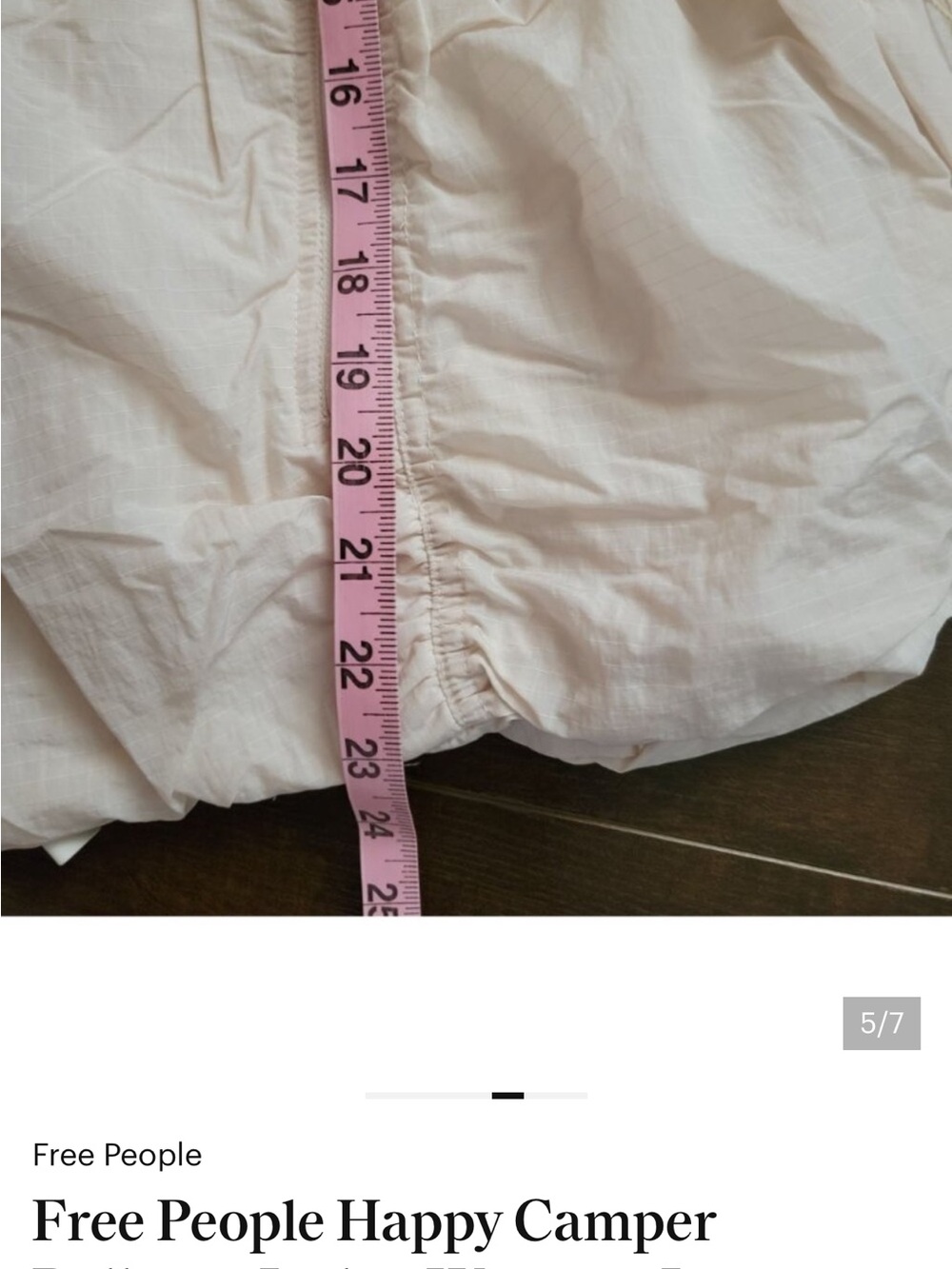 We The Free Free People Happy Camper Oversized Hooded Puffer Jacket - Picture 11 of 16
